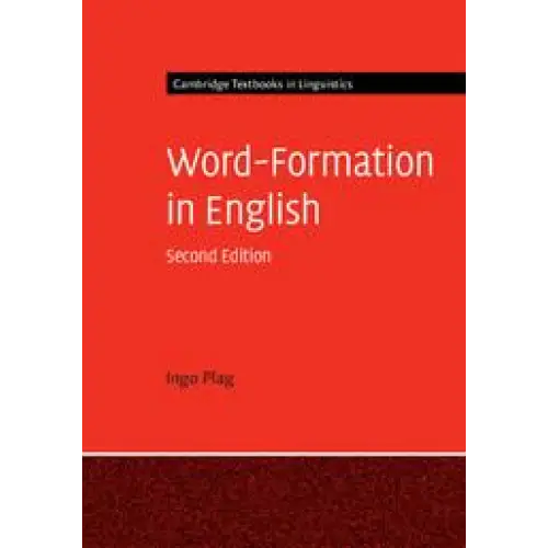 Word-formation in english - word-formation in english - boek