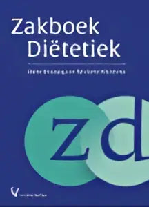Logo zakboek dietetiek met groene gestileerde zdd letters voor zakboek diëtetiek van hinke kruizenga en nicolette wierdsma
