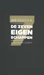 Moderne minimalistische logo ontwerp voor de zeven eigenschappen met stephen covey psychologie algemeen atlas contact kleurblok goud wit