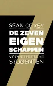 Boekomslag van effectieve studenten door sean covey in zwartwit met gedurfde typografie psychologie algemeen