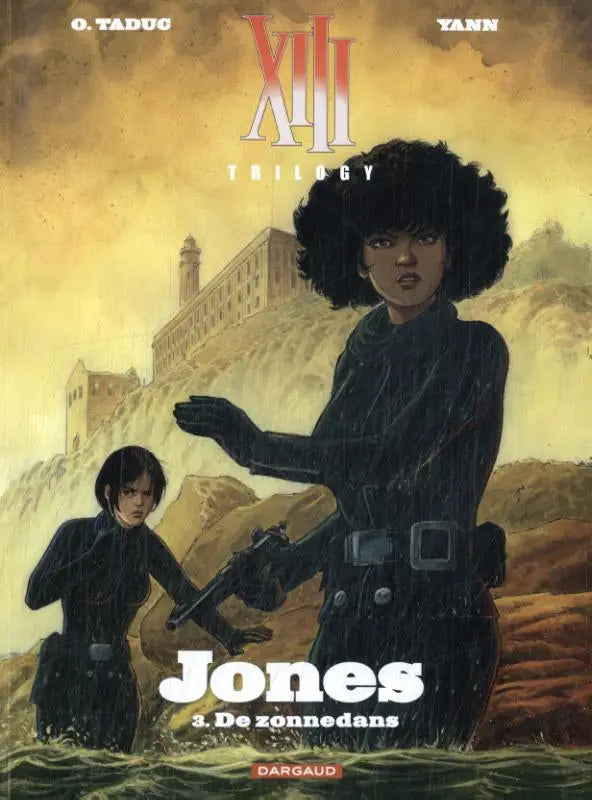 De cover van de comic strip jones 3 uit de xiii trilogy jones van strips algemeen met kleurrijke illustratie