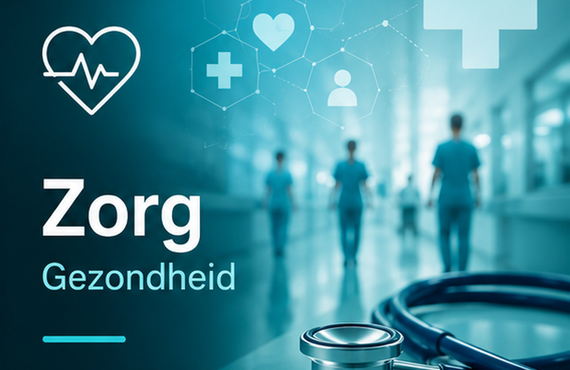 Stethoscoop als symbool voor zorg, geneeskunde en gezondheidsopleidingen