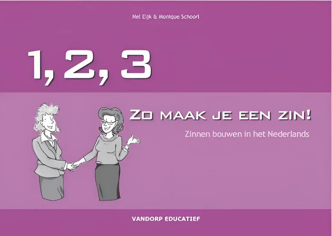 Nederlandstalig NT2 leerboekhoes voor het maken van zinnen met focus op Spaans