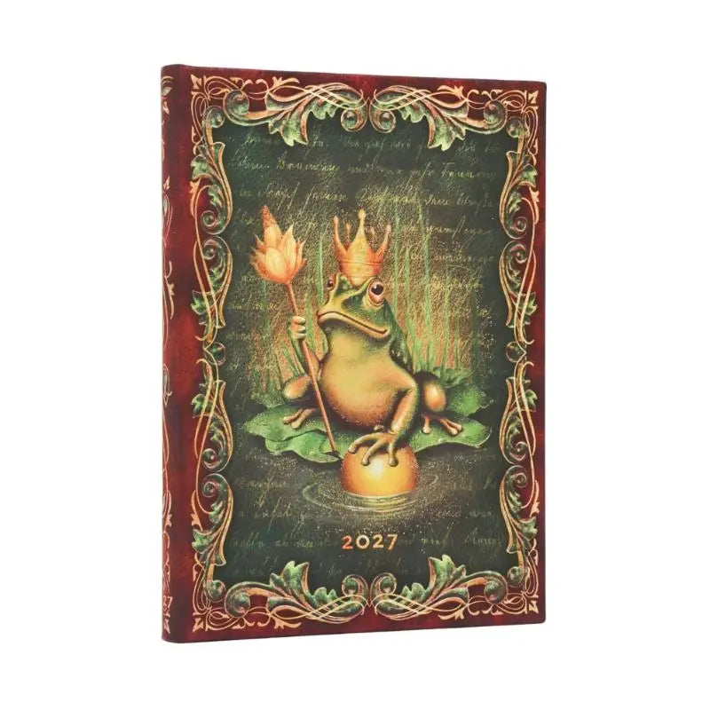 12-Monatskalender 2027 Die Brüder Grimm, Froschkönig Midi Horizontal