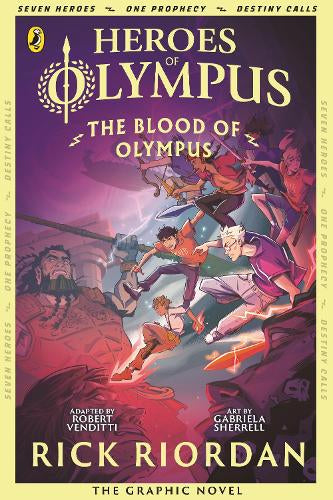The Blood of Olympus: The Graphic Novel (Heroes of Olympus Book 5) – Rick Riordan – Paperback – ISBN 9780241686591