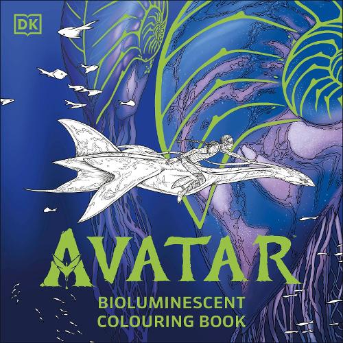 Avatar Bioluminescent Colouring Book - The Officially Licensed Glow in the Dark Colouring Book