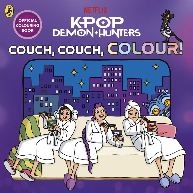 KPop Demon Hunters: Couch, Couch, Colour!: Official Colouring Book – KPop Demon Hunters – Paperback – ISBN 9780241843611
