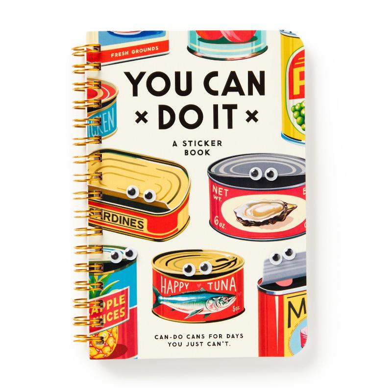 You Can Do It Googly Sticker Book