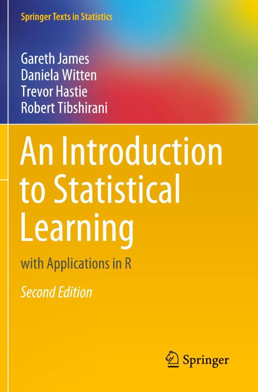 An Introduction to Statistical Learning: with Applications in R
