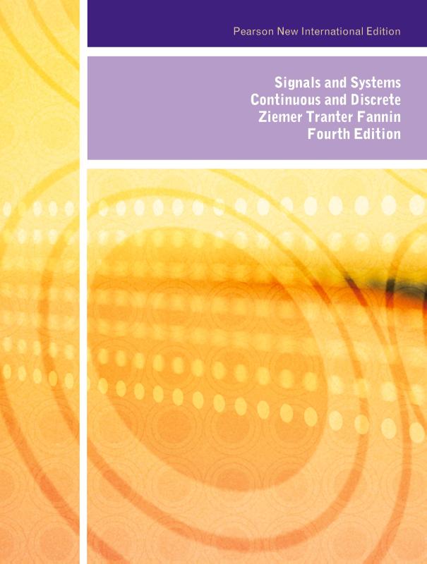 Signals and Systems: Pearson New International Edition