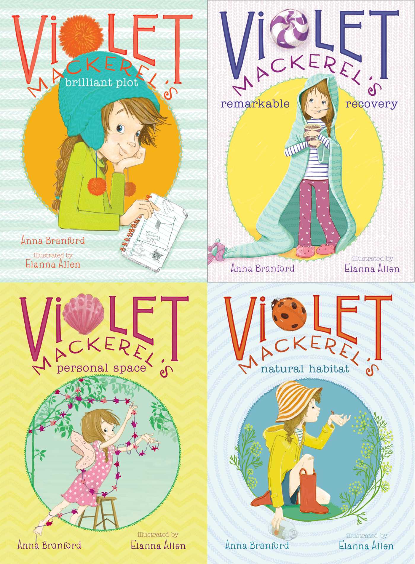 Violet Mackerel's Outside-the-Box Collected Set: Violet Mackerel's Brilliant Plot, Violet Mackerel'