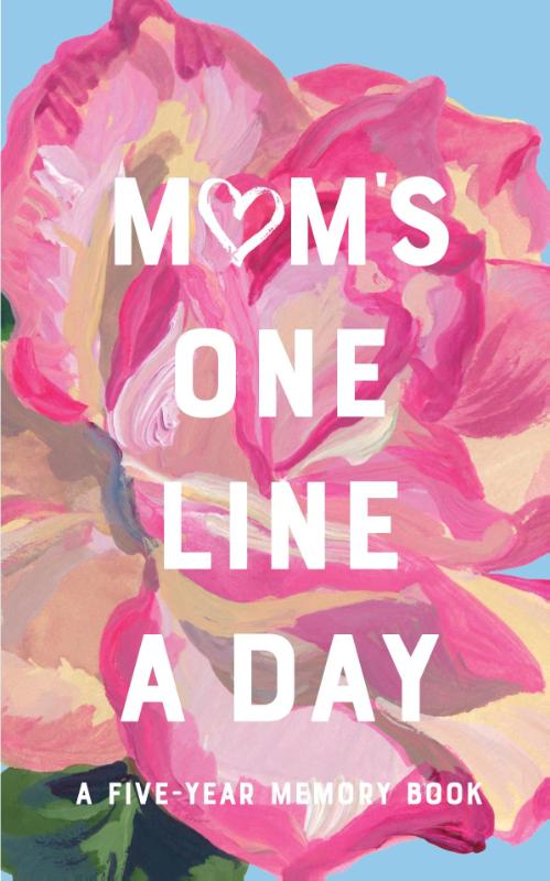 Mum's Floral One Line a Day - A five-year Memory Book