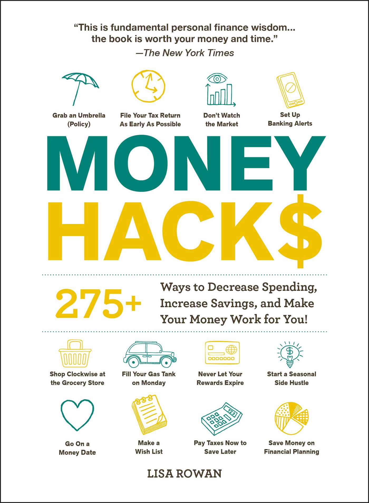 Money Hacks - 275+ Ways to Decrease Spending, Increase Savings,