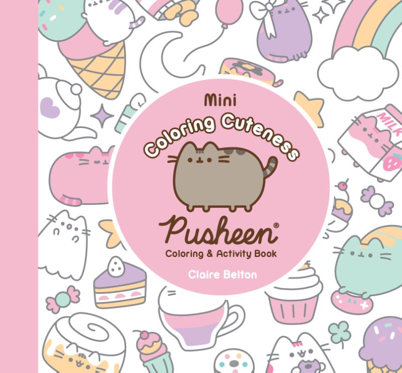 Mini Coloring Cuteness - A Pusheen Coloring & Activity Book