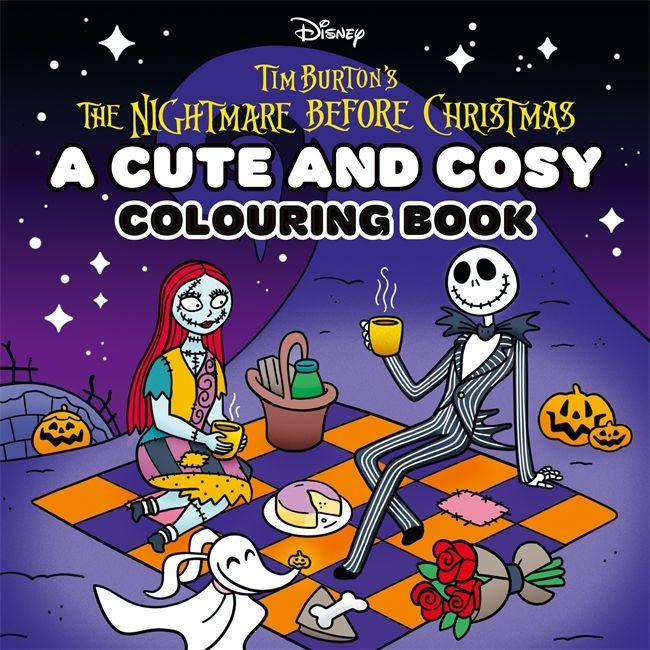 Disney Tim Burton's The Nightmare Before Christmas: A Cute and Cosy Colouring Book – The Walt Disney Company Ltd – ISBN…