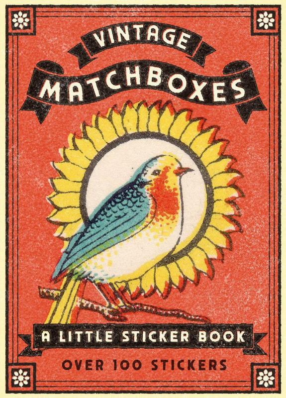 Vintage Matchboxes - A Little Sticker Book