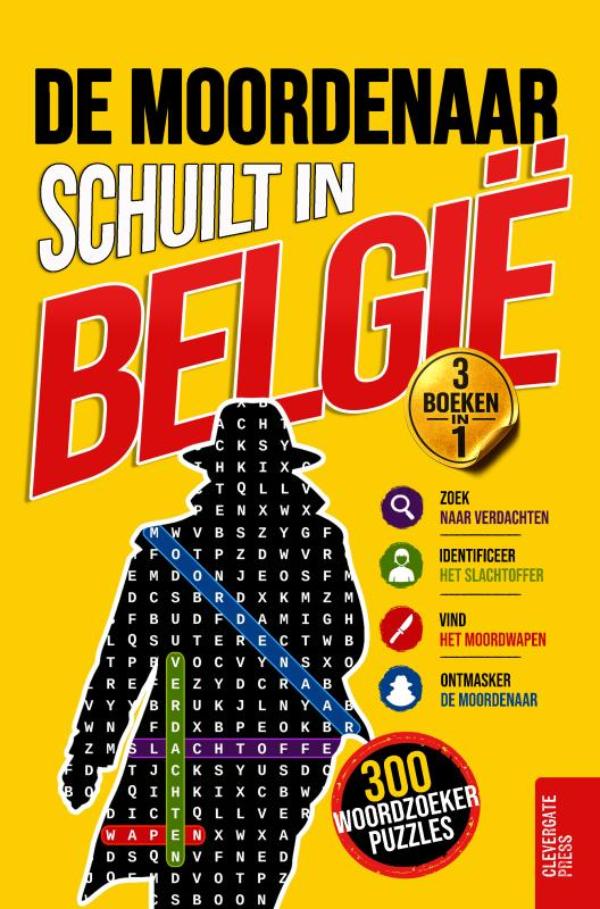 Boekomslag De moordenaar schuilt in België van Press – ISBN 9782489196252