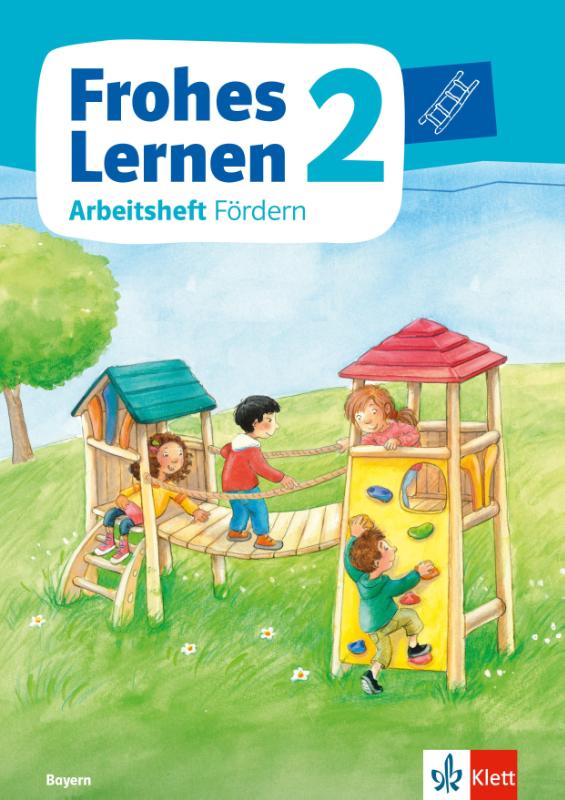 Frohes Lernen Sprachbuch 2. Arbeitsheft Fördern in Druckschrift Klasse 2. Ausgabe Bayern ab 2021