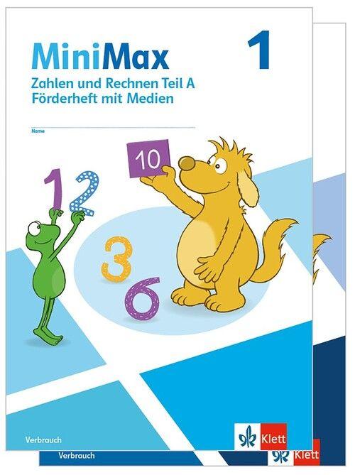 MiniMax 1. Paket Förderhefte mit Medien (Zahlen und Rechnen A & B) Klasse 1 - Paket Förderhefte mit Medien (Zahlen und Rechnen A & B) Klasse 1