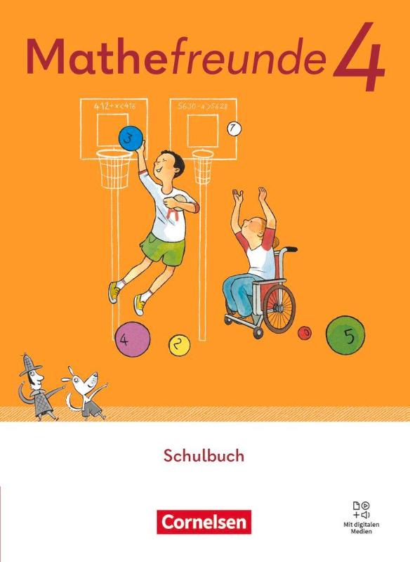 Mathefreunde 4. Schuljahr - Allgemeine Ausgabe 2022 - Schulbuch mit Kartonbeilagen und "Das kann ich schon!"-Heft - Leihmaterial mit digitalen Medien