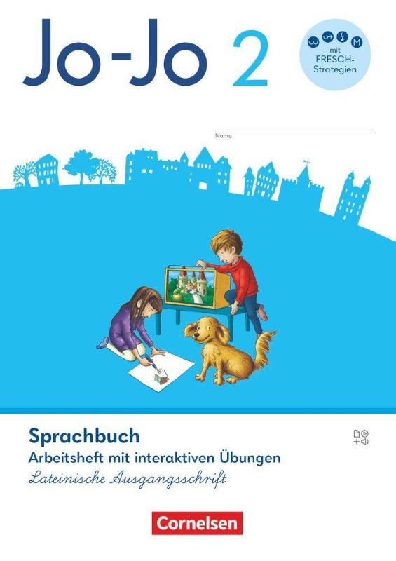 Jo-Jo Sprachbuch 2. Schuljahr - Allgemeine Ausgabe 2024 - Arbeitsheft mit interaktiven Übungen in Lateinischer Ausgangsschrift