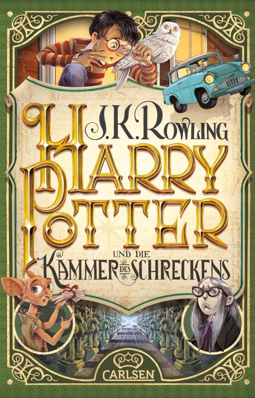 Harry Potter und die Kammer des Schreckens (Harry Potter 2) - Kinderbuch-Klassiker ab 10 Jahren über Hogwarts und den bekanntesten Zauberer der Welt