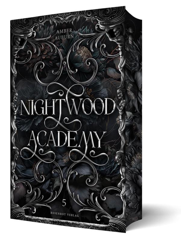 Nightwood Academy 5 - Dark Romantasy Serie - Sammelband mit Buchklappen und wunderschönem Farbschnitt