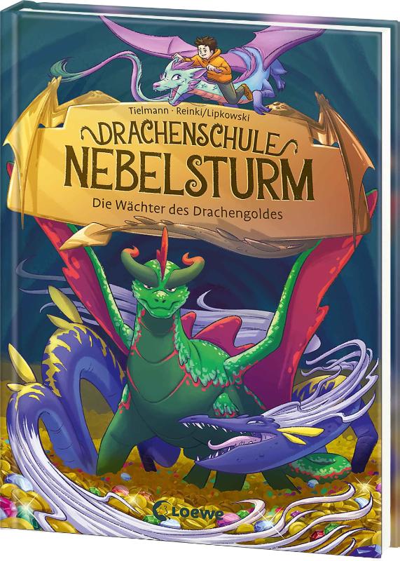 Drachenschule Nebelsturm (Band 4) - Die Wächter des Drachengoldes: Fange mit Milan und seinen Freunden den Schatzräuber! - Stürmisches Kinderbuch zum Vorlesen und ersten Selberlesen ab 7 Jahren