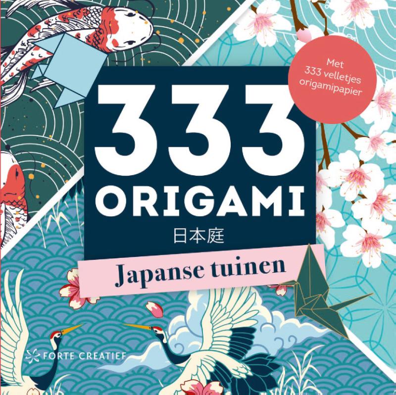 Japanse tuinen - met 333 velletjes origamipapier