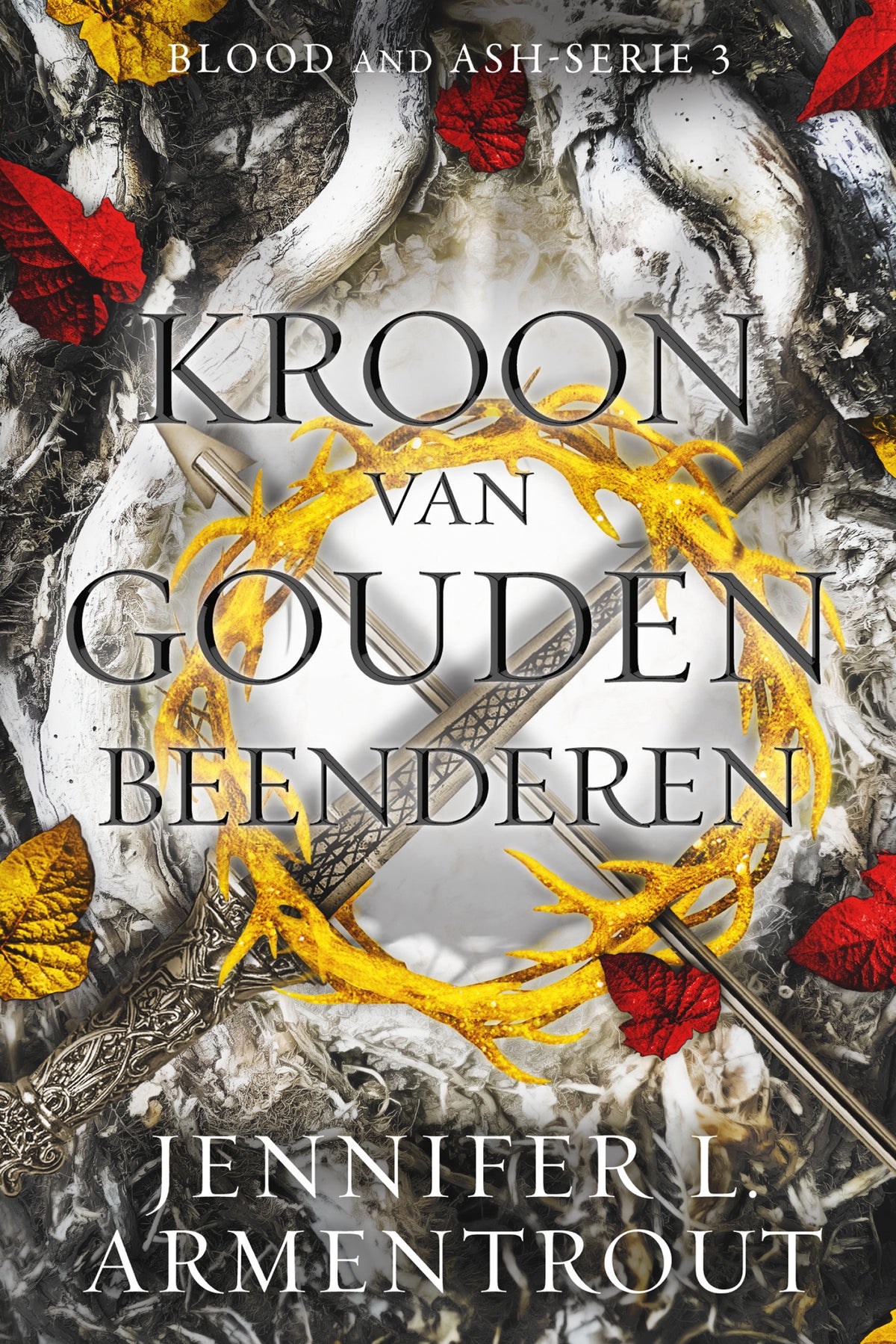 Kroon van gouden beenderen – boekomslag