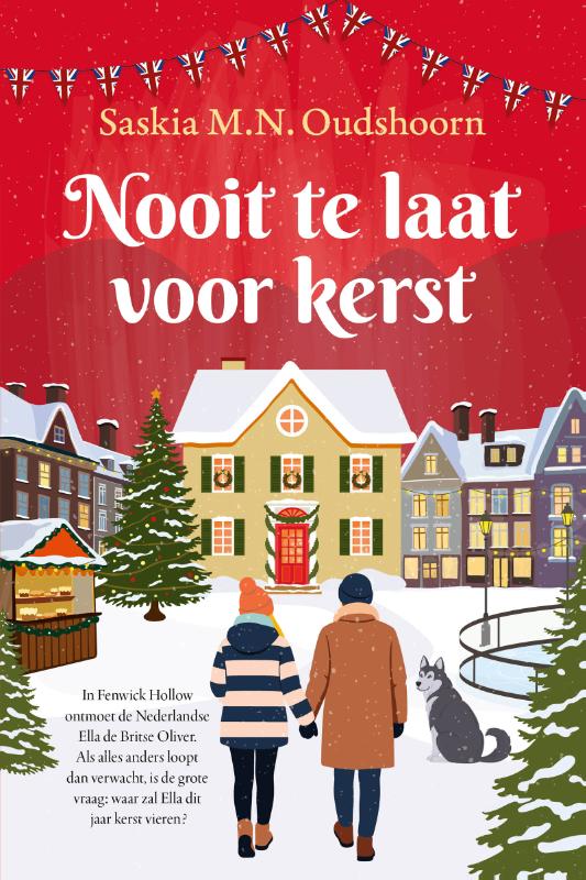 Boekomslag Nooit te laat voor kerst van Saskia M.N. Oudshoorn – ISBN 9789020563085