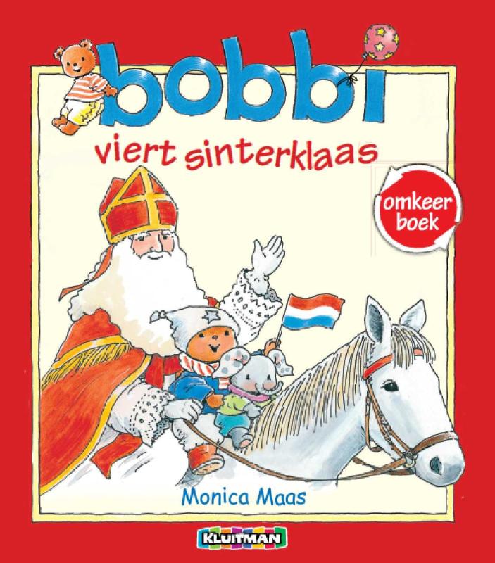 Bobbi omkeerboek - viert sinterklaas / viert kerst