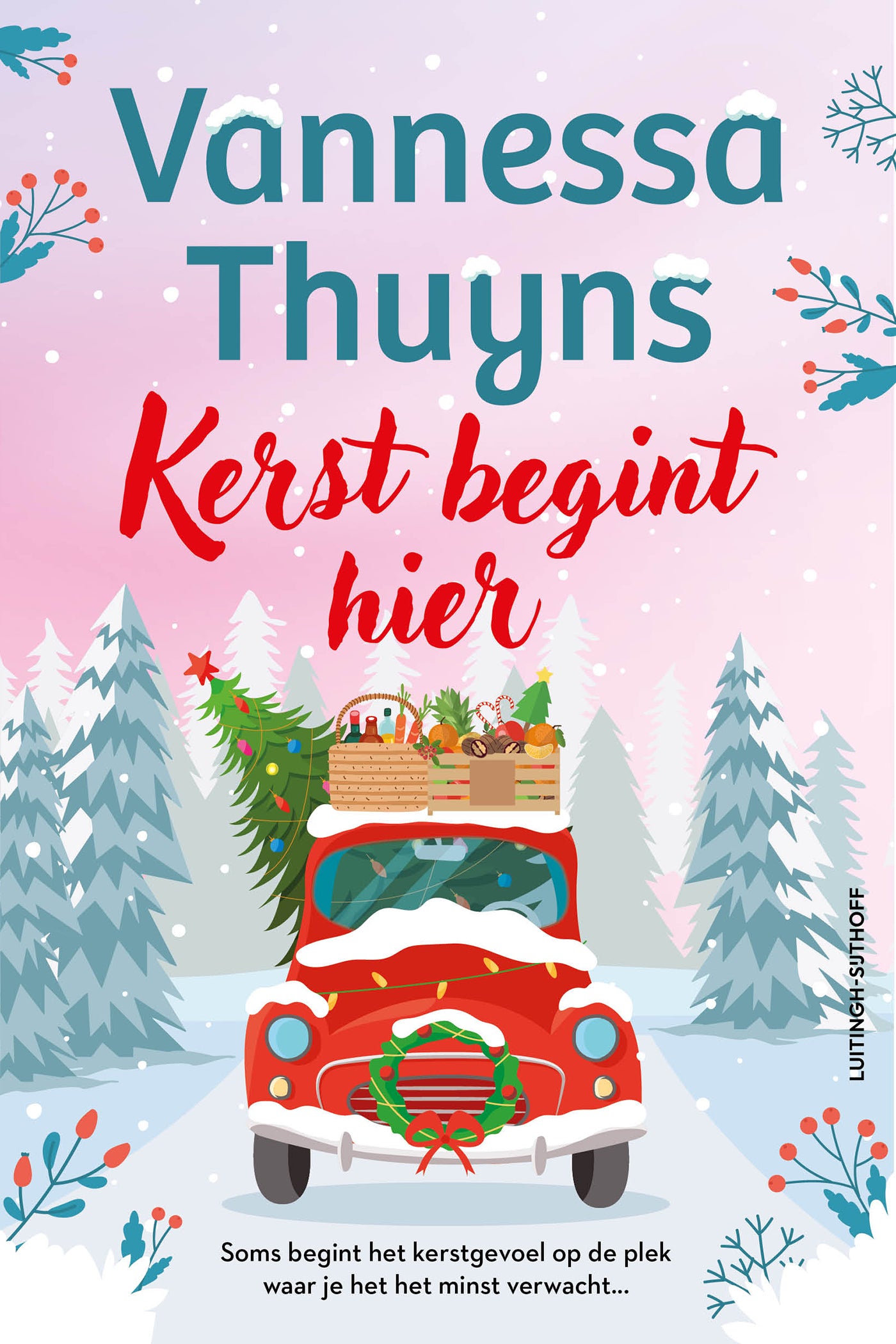 Boekomslag Kerst begint hier van Vannessa Thuyns – ISBN 9789021066226