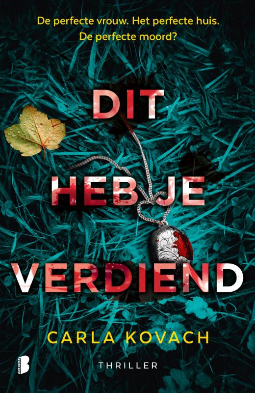 Dit heb je verdiend - De perfecte vrouw. Het perfecte huis. De perfecte moord?