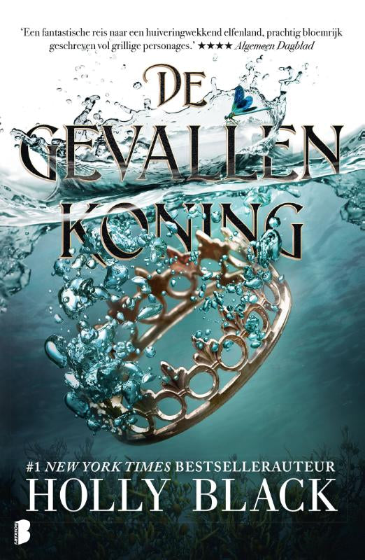 De gevallen koning – boekomslag
