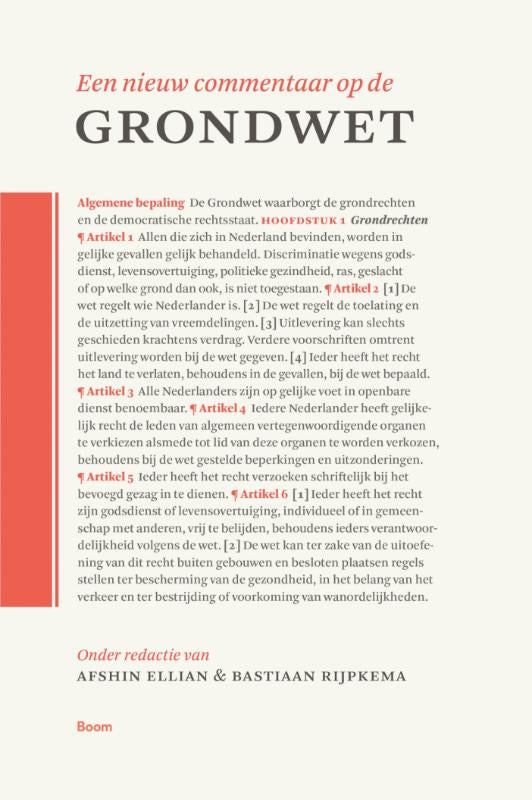 Een nieuw commentaar op de Grondwet