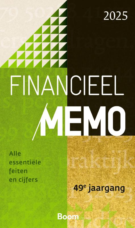 Financieel memo - Alle essentiële feiten en cijfers