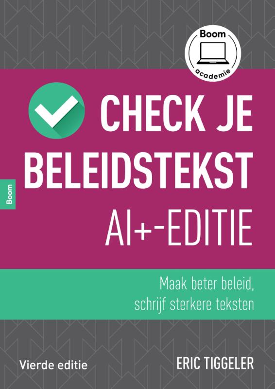 Check je beleidstekst – AI+-editie - Maak beter beleid, schrijf sterkere teksten