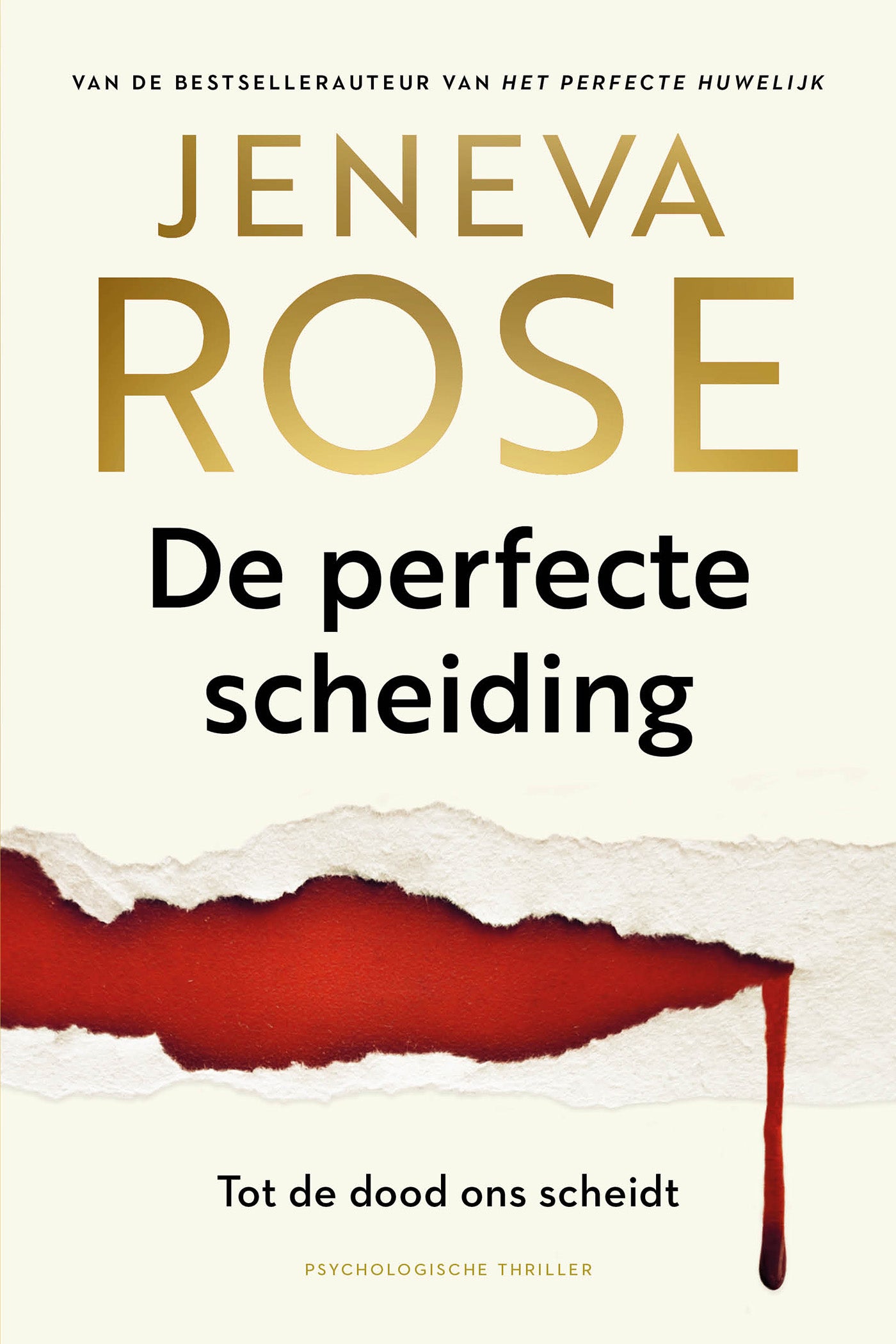 Boekomslag De perfecte scheiding van Jeneva Rose – ISBN 9789032521196