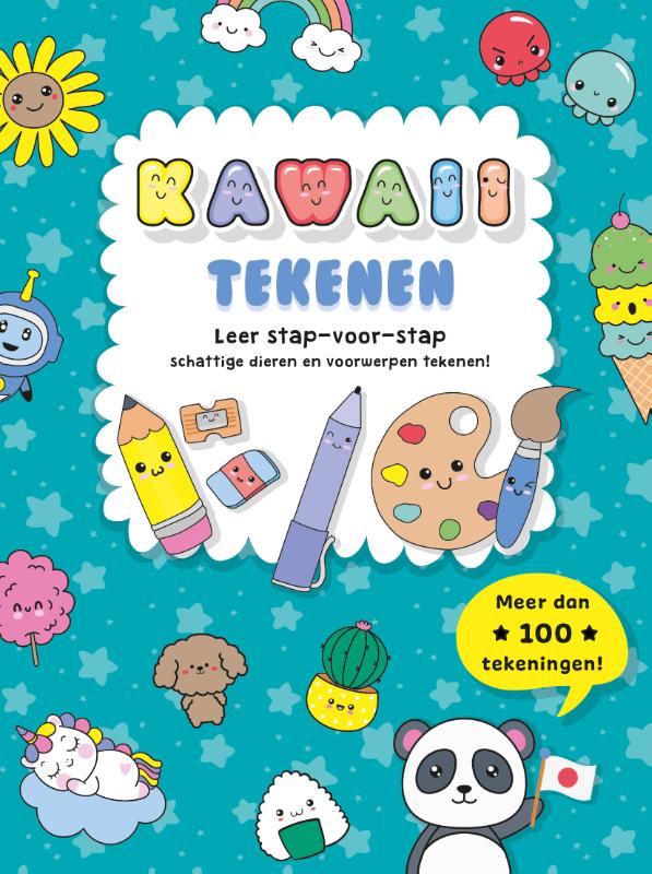 Kawaii tekenen - Leer stap-voor-stap schattige dieren en voorwerpen tekenen!