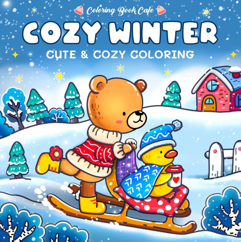 Cozy Winter - Cute & Cozy Coloring