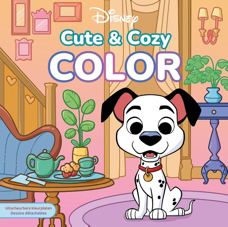 Disney Cute & Cozy Color - Uitscheurbare kleurplaten