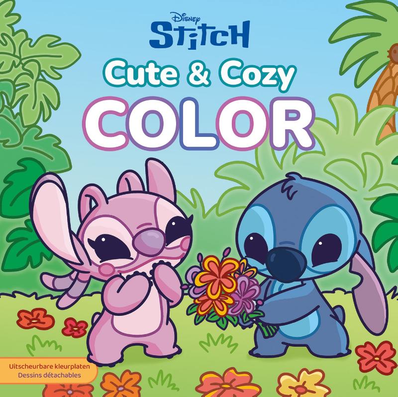 Cute & Cozy Color - Uitscheurbare kleurplaten