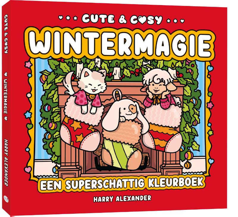 Cute & Cosy Wintermagie - Een super schattig kleurboek