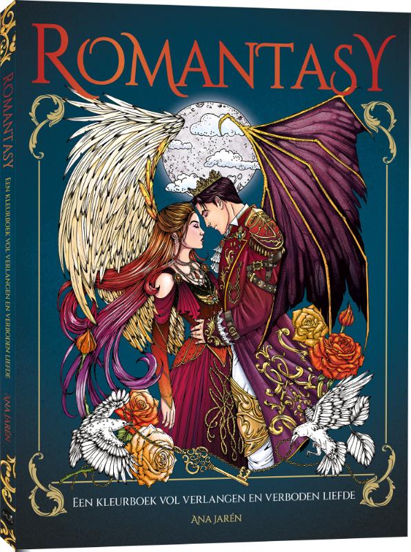 Romantasy - Een kleurboek vol verlangen en verboden liefde