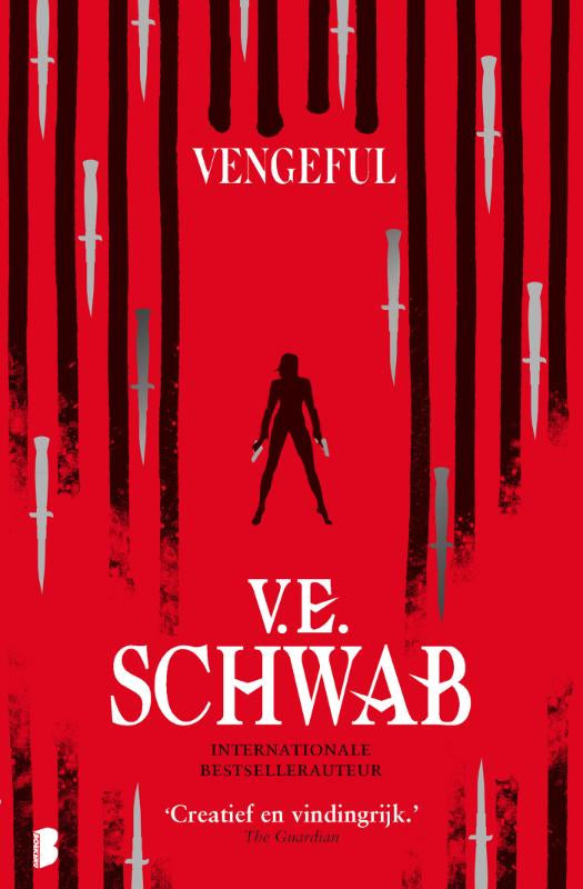 Boekomslag Vengeful van V.E. Schwab – ISBN 9789049212438