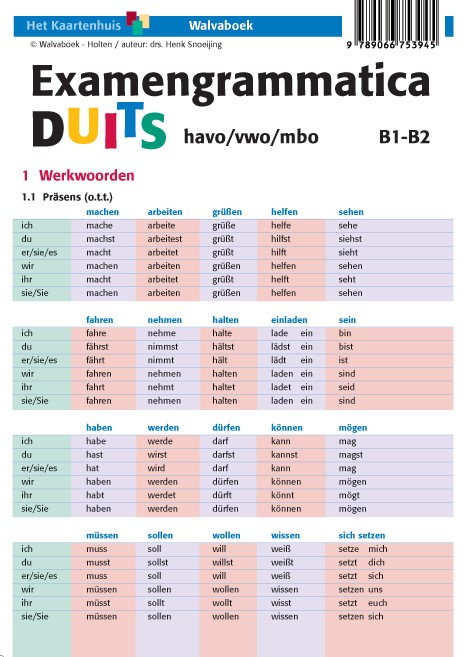 Examengrammatica Duits