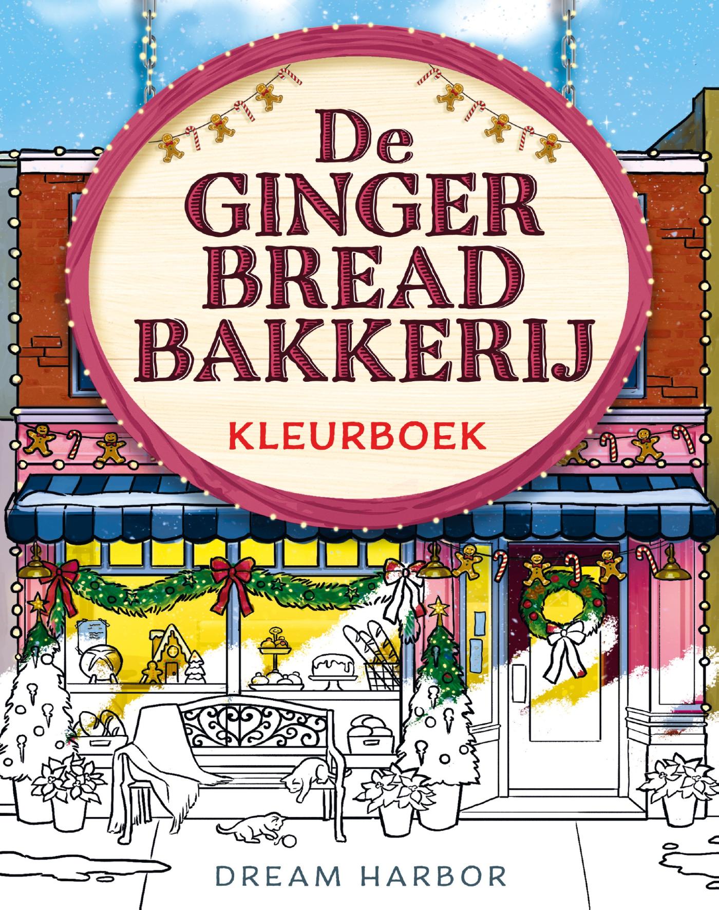 De Gingerbread Bakkerij-kleurboek