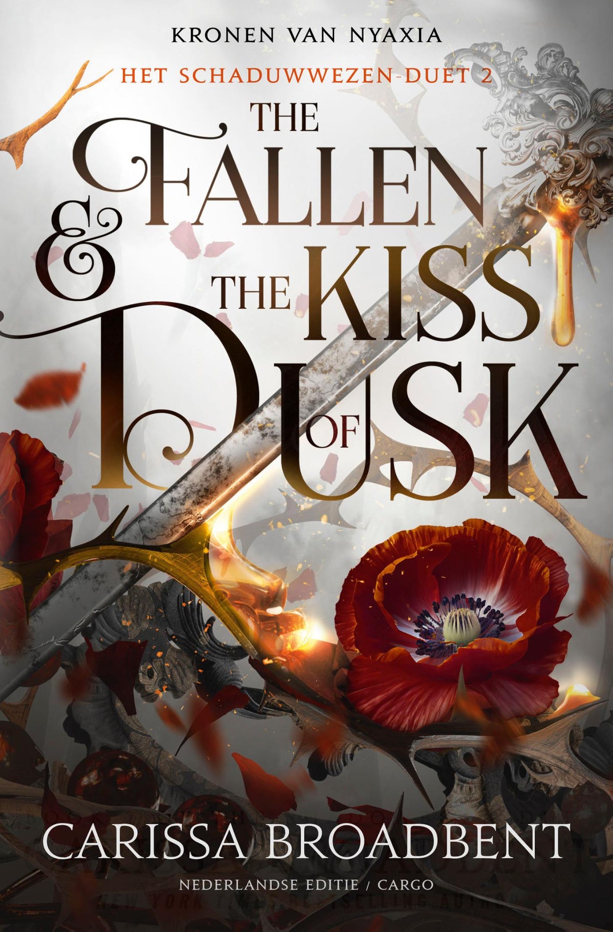 The Fallen and the Kiss of Dusk – boekomslag
