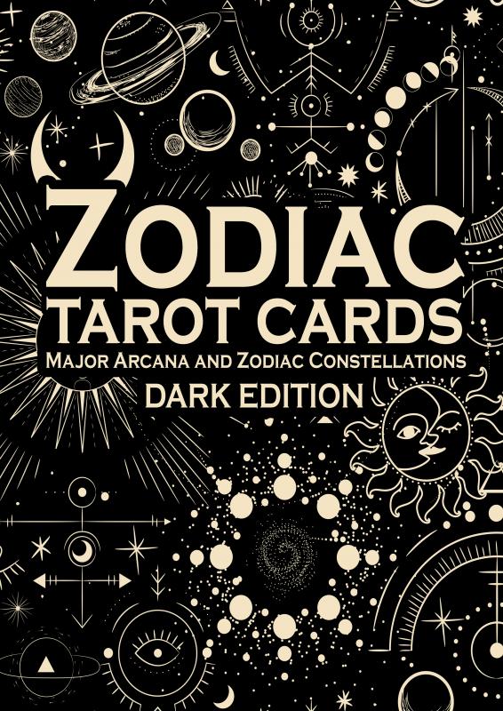 Zodiac tarot cards - Major Arcana and Zodiac constellations
